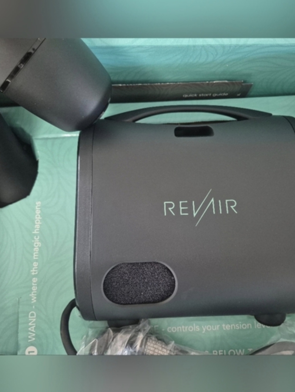 RevAir Teal Packaging - “Prepare to Be Amazed”